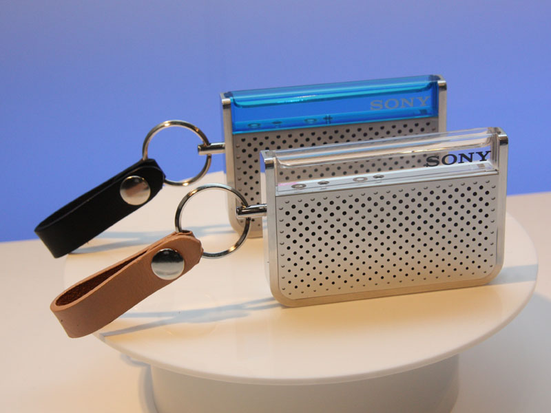 Illustration for article titled Sony Retro-Looking Fuel Cell Battery Is a Speaker Is a Charger